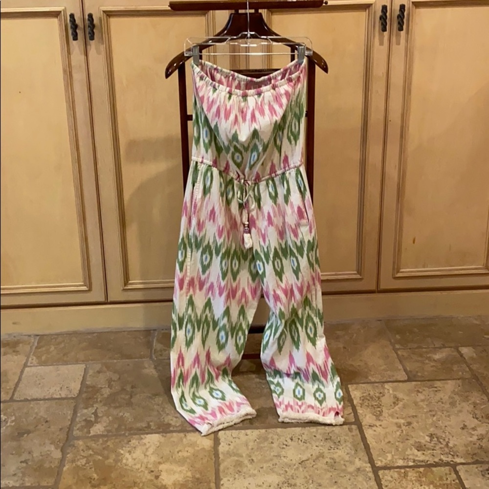 Calypso jumpsuit size M drawstring adjustment...
